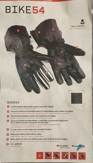 Guantes MTO Dragon Negro