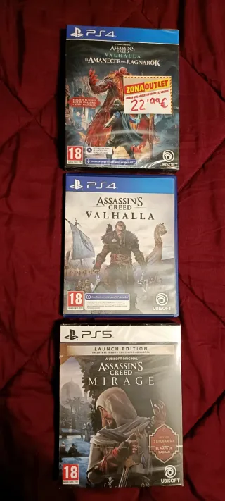 Pacchetto di giochi Assassin's Creed per PS4 e PS5