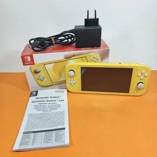 Nintendo Switch Lite Giallo con scatola