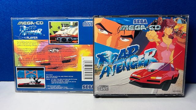 Road Avenger Mega CD COMPLETO IN CONFEZIONE PAL Europe