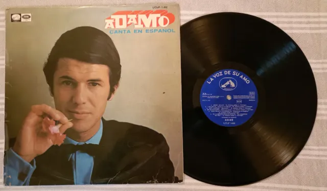Disco Vinilo Adamo Canta en Español