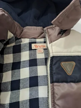 Giubbotto bimbo 9/12 mesi  bambino Brums