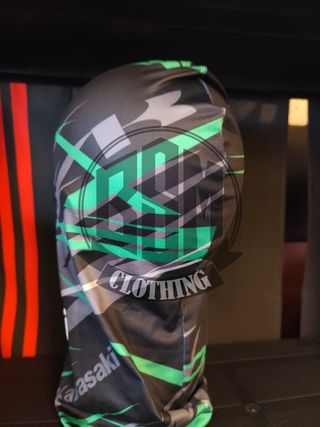 Sotto casco Kawasaki