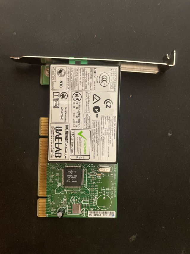 Adaptador de Red PCI Dual Port Intel PRO/1000 PT