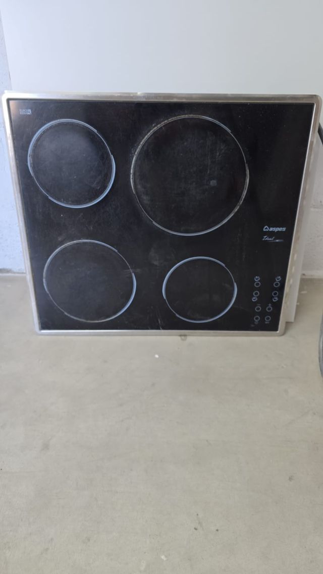 Vitrocerámica Aspes 4 fuegos