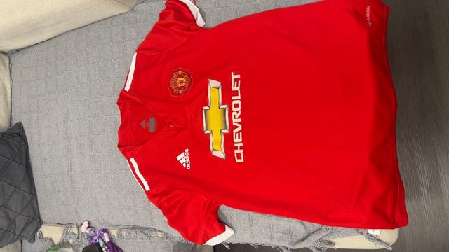 Camiseta Manchester United Adidas Roja