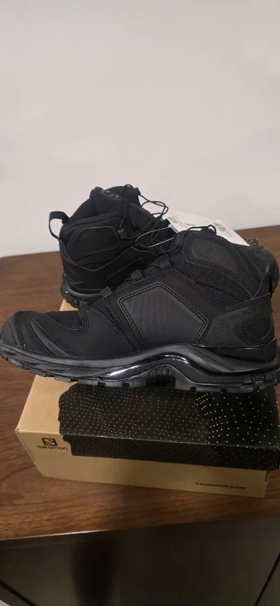 Botas Salomon XA Forces Mid Pretas