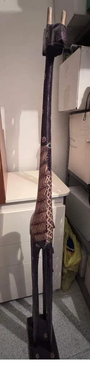 Arte africano Jirafa 1m