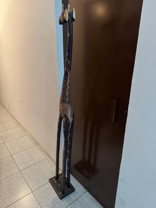 Arte africano Jirafa 1m