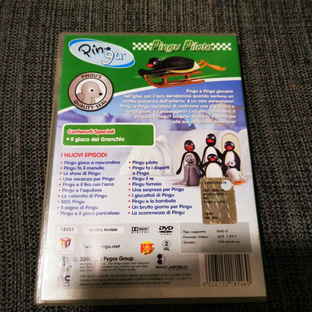 Pingu Pilota DVD