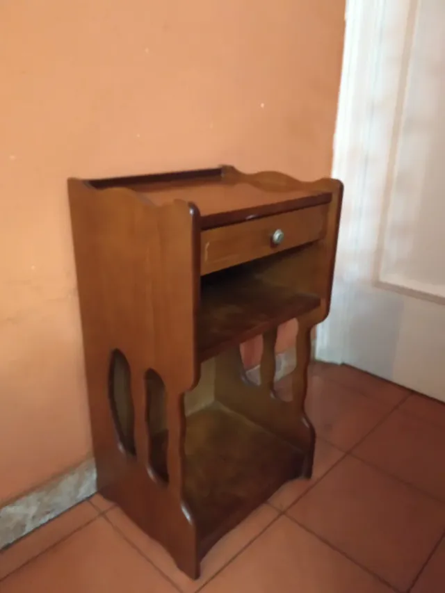 Mueble auxiliar vintage madera