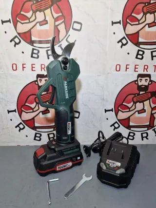 Tijera Podar Recargable 20V Parkside Nueva 