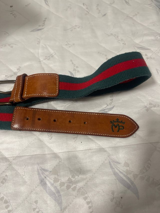 Cinturón Montepicaza Piel Marrón