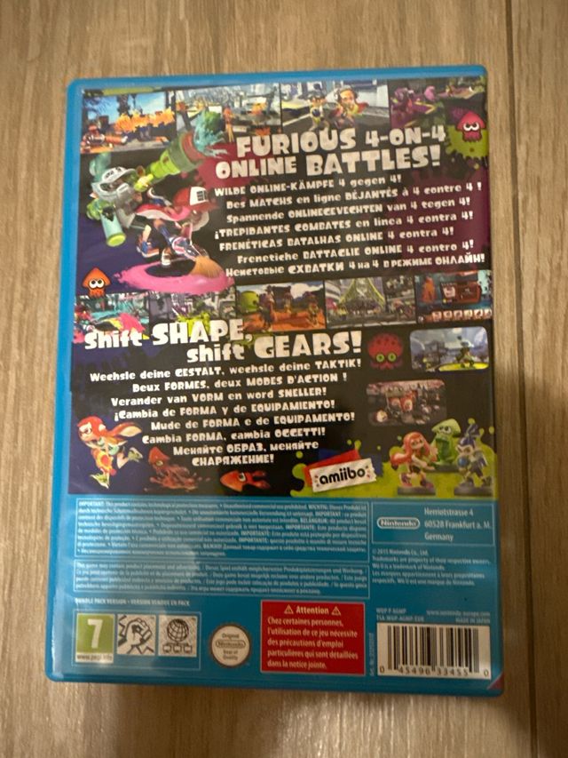 Splatoon Wii U Nintendo