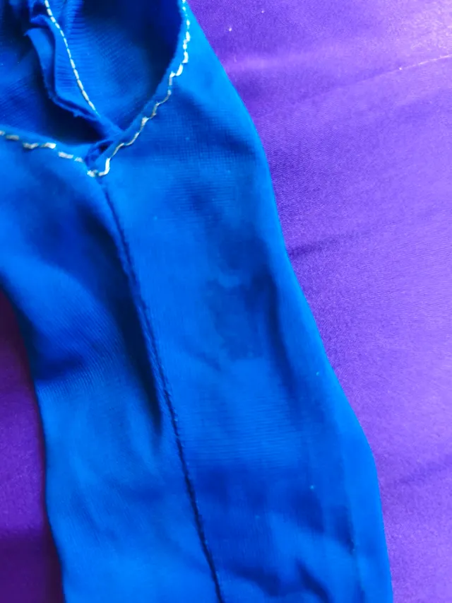 Vestito Mattel Anni 80 Originale Blu