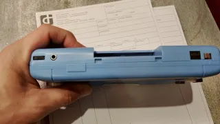 Sega Game Gear Portatile blu funzionante