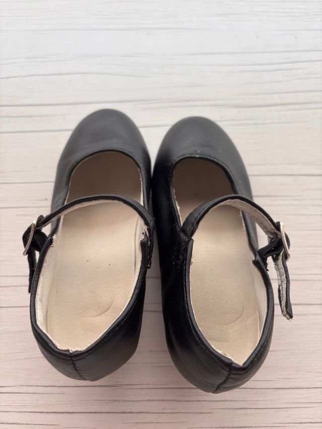 Zapatos Flamenco Tacón Negro