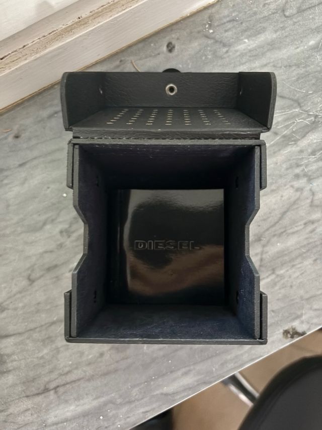 Orologio Diesel nero e argento