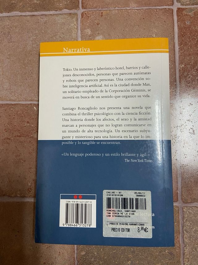 Tan cerca de la vida