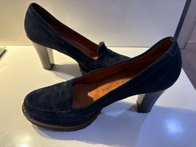 Mocasines Pedro Miralles Talla 38 Azul