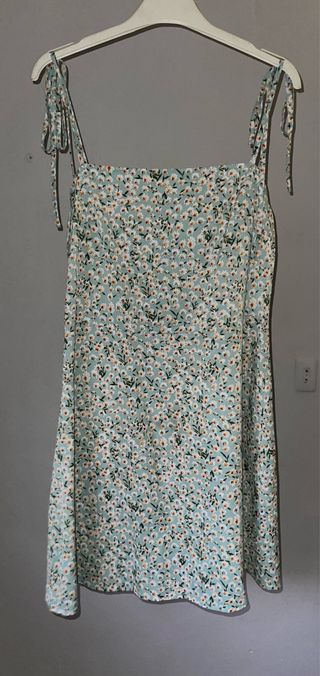 Vestido corto floral
