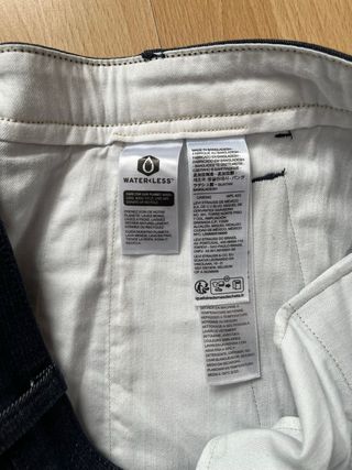 Pantalón corte chino tela vaquera Levi's