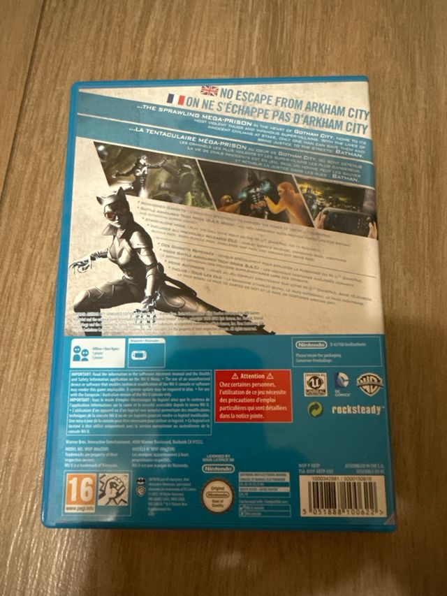 Batman Arkham City Wii U + Animal Crossing de Brinde