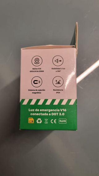 Baliza V16 geolocalizada y homologada DGT 3.0