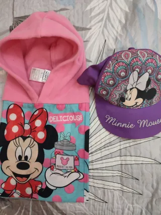 Gorra y gorro Minnie Mouse niña 8/9 años