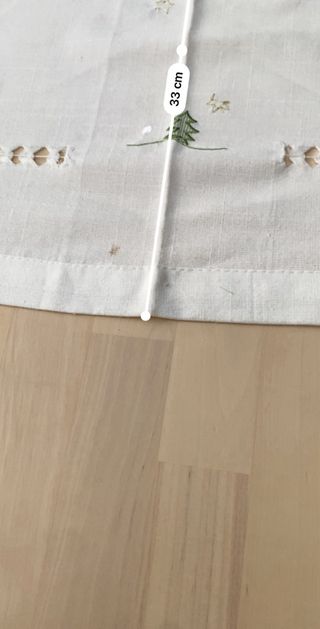 Caminho de Mesa Natalício com Papai Noel