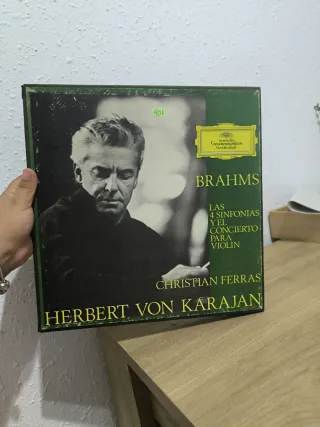 Vinilo Brahms: Sinfonías y Concierto