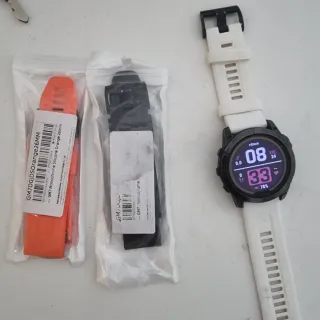 Reloj Garmin Fenix 7X Solar Negro/Rojo