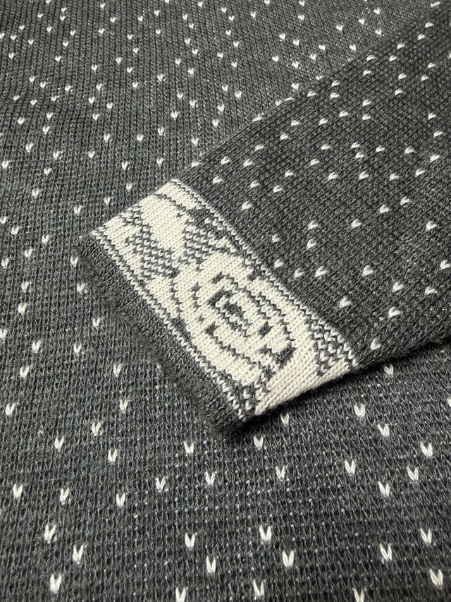 Suéter Vintage Lana con Rosas Bordadas