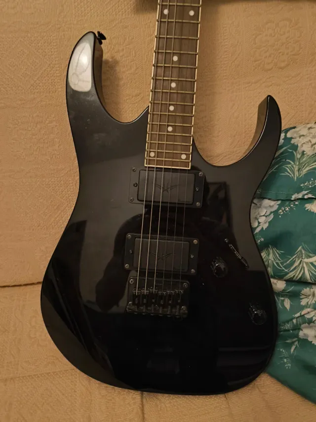 Chitarra elettrica Ibanez Black