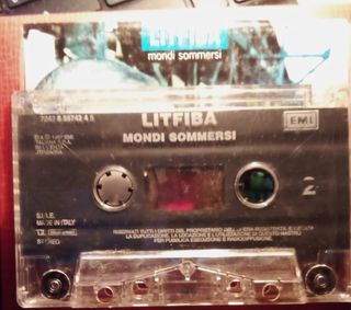 Cassetta Litfiba - Mondi Sommersi