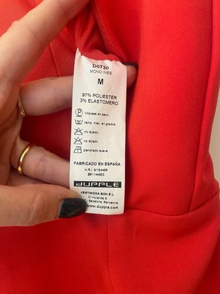 Mono fiesta rojo volantes