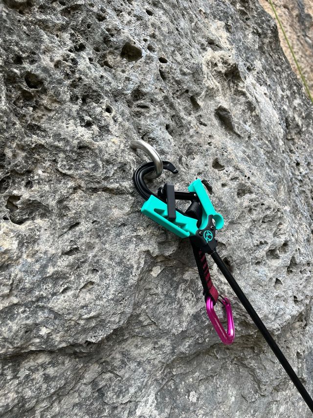 Pertiga escalada - caña chapar escalada - Turquesa