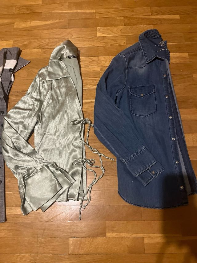 Lote 4 camisas talla S