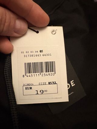 Pantalón INSDRS Negro y Amarillo