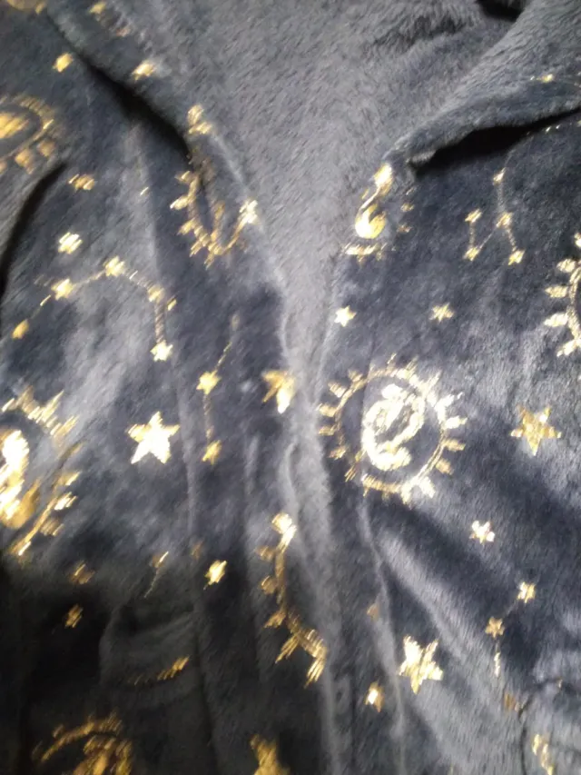 Bata Albornoz Infantil Estrellas y Soles