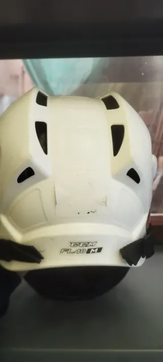 Casco da hockey CCM FLA0 M bianco