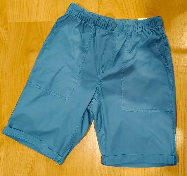 Pantalón corto azul niño 13-14 años