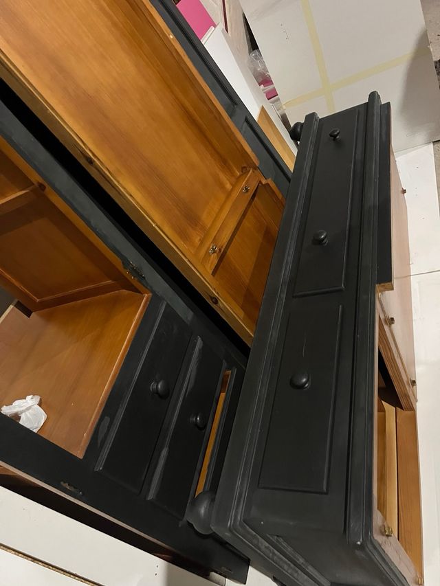 Armario 3 puertas madera