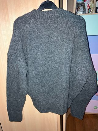 Jersey Zara Gris Talla M