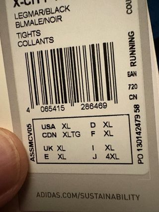 Mallas Adidas Hombre Azul/Negro