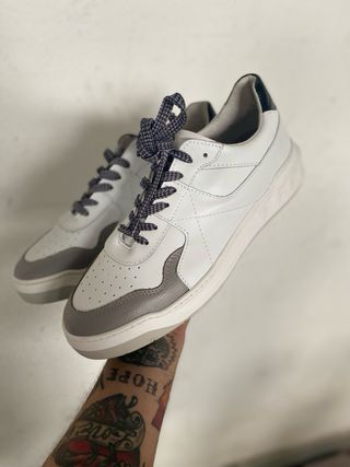 Scarpe Cafènoir bianche e grigie taglia 45