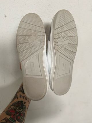 Scarpe Cafènoir bianche e grigie taglia 45