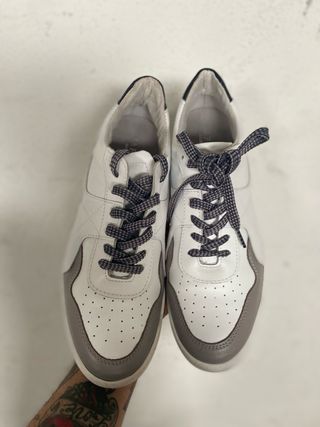 Scarpe Cafènoir bianche e grigie taglia 45