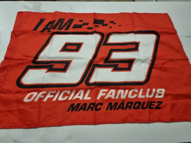 Bandera Fan Club Oficial Marc Márquez 93