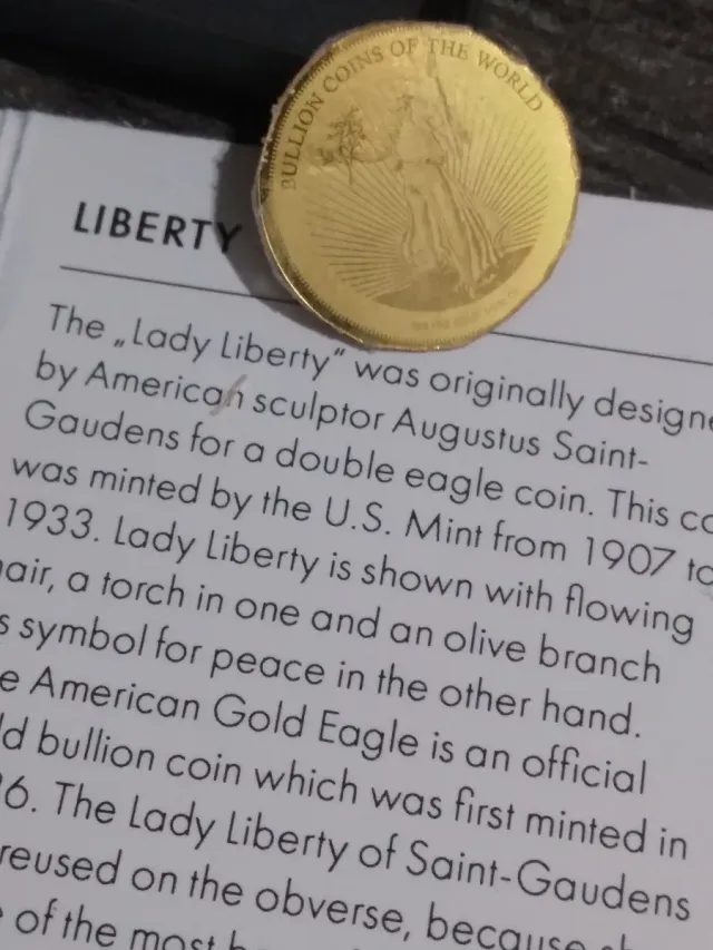 Moeda de ouro da Liberdade